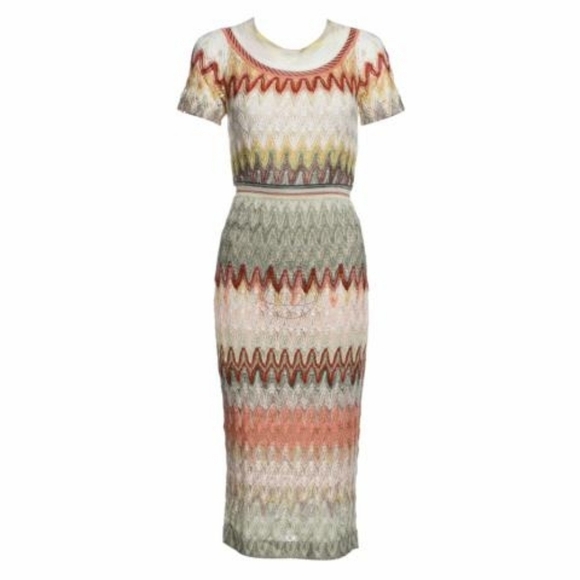 Missoni Dresses & Skirts - Missoni Knit Dress Size 10(46) In EUC